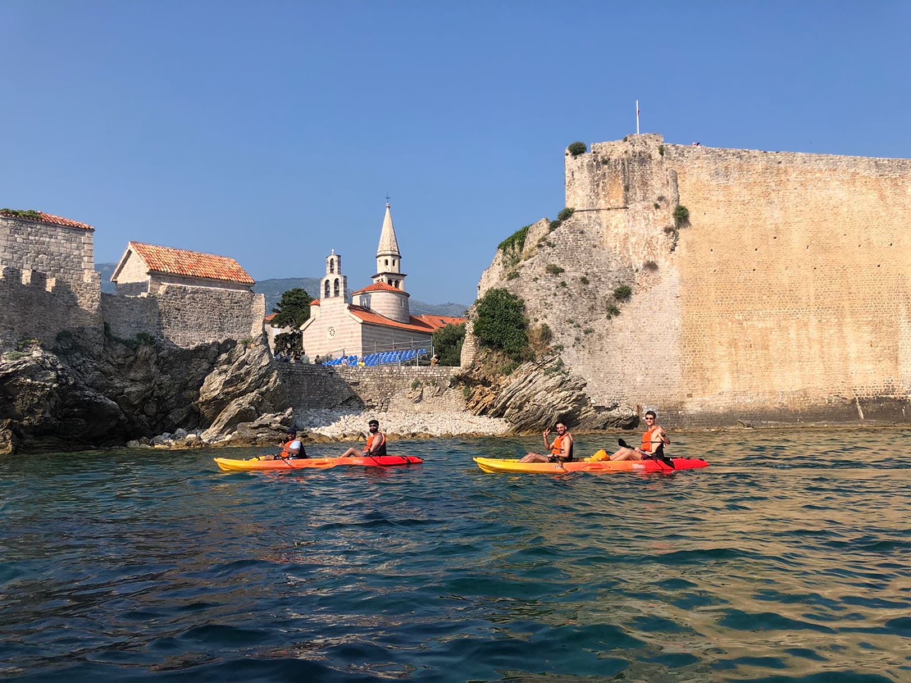 Past kayak tour