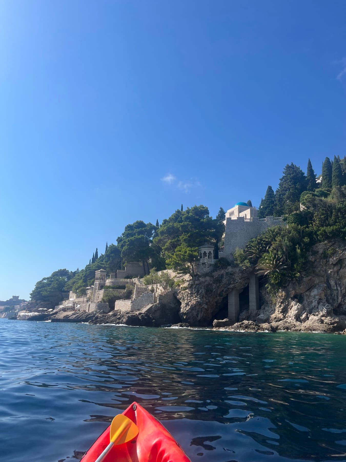 Past kayak tour