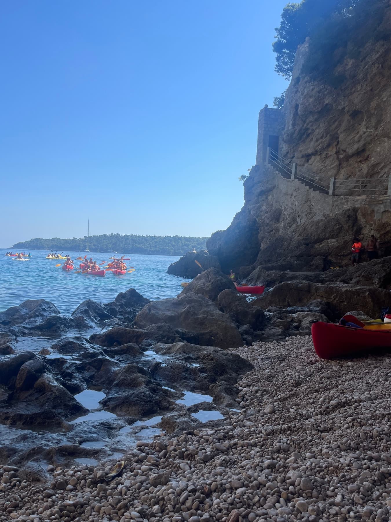 Past kayak tour