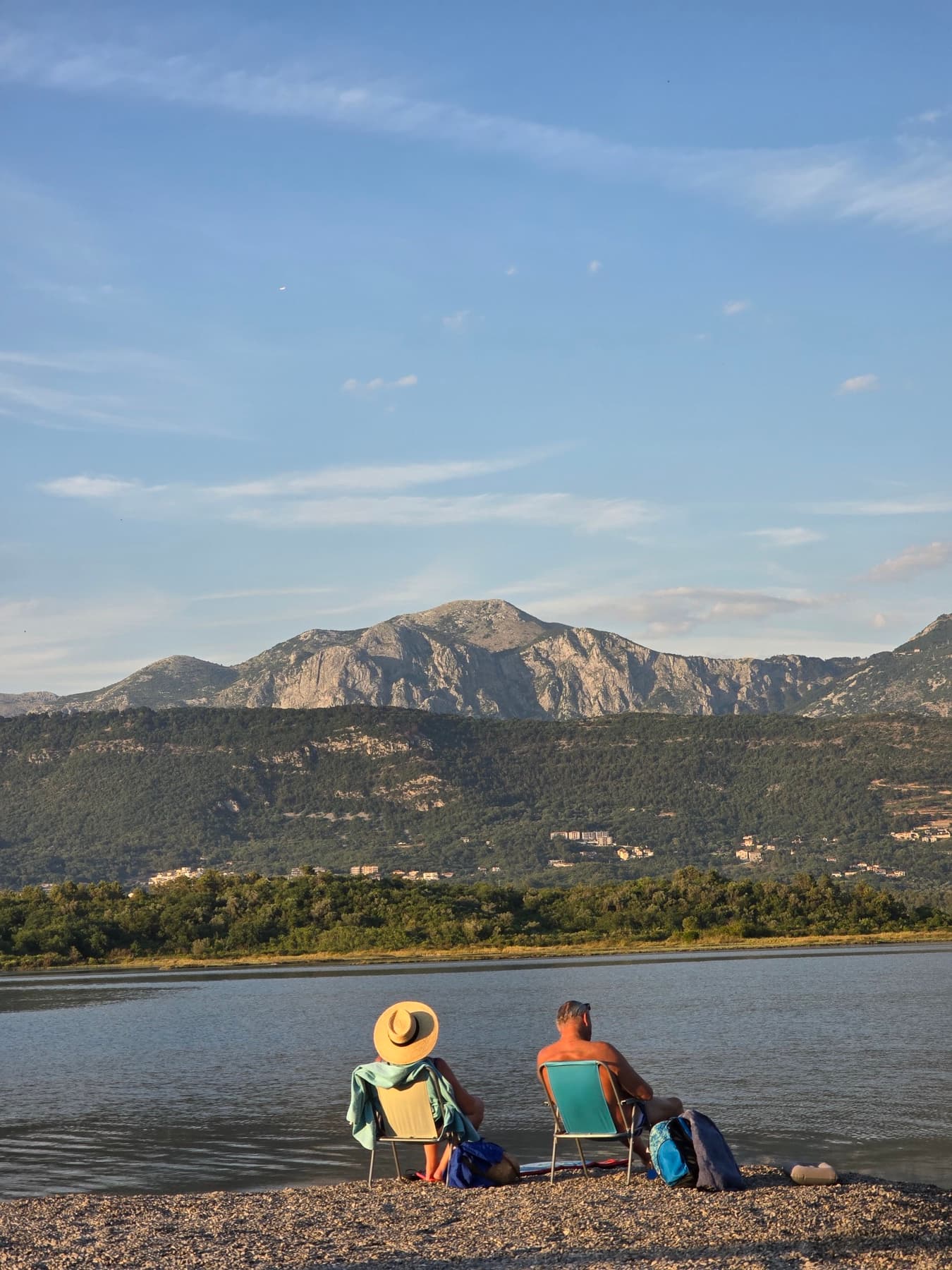 Golden hour on the Bay of Kotor